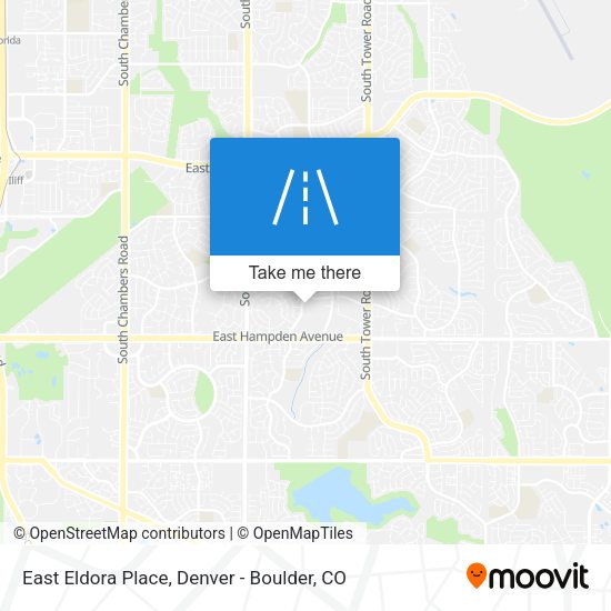 Mapa de East Eldora Place
