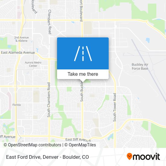 East Ford Drive map