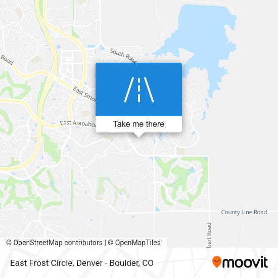 East Frost Circle map