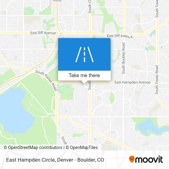 East Hampden Circle map