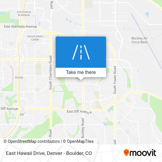 East Hawaii Drive map