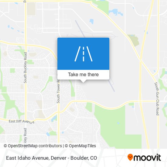 Mapa de East Idaho Avenue