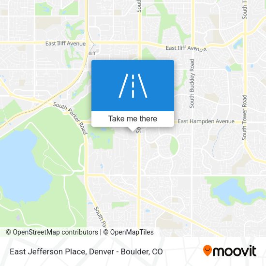 East Jefferson Place map