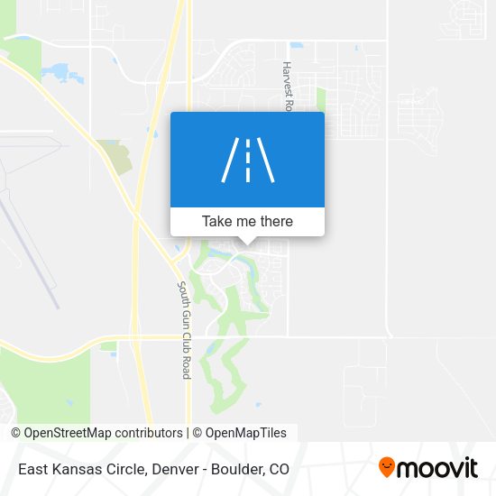 East Kansas Circle map