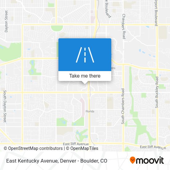 Mapa de East Kentucky Avenue