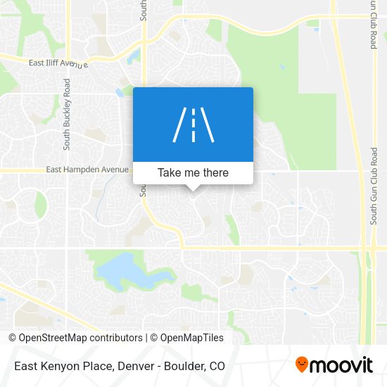 East Kenyon Place map