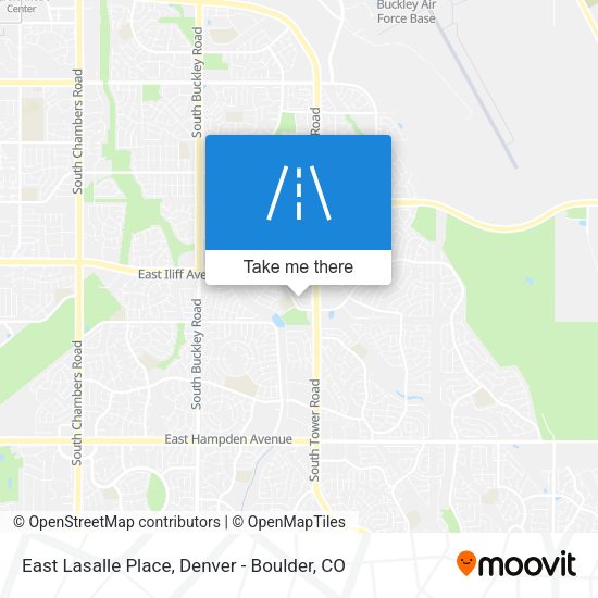 East Lasalle Place map