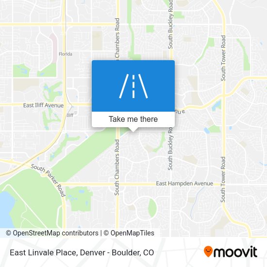 East Linvale Place map