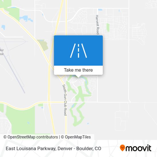 East Louisana Parkway map