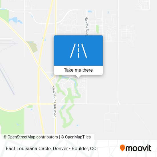 East Louisiana Circle map
