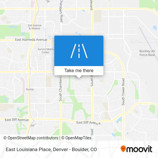 East Louisiana Place map