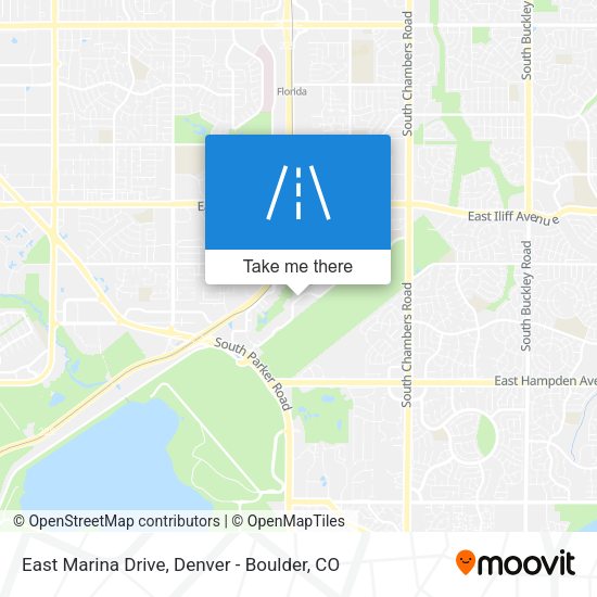 Mapa de East Marina Drive