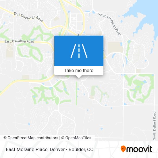 Mapa de East Moraine Place