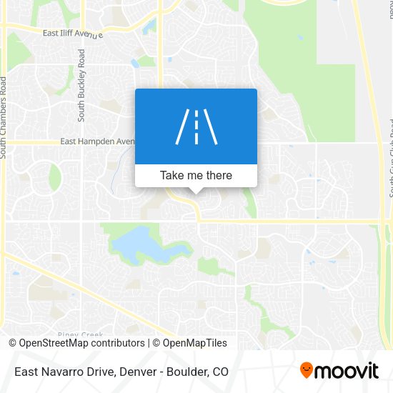 Mapa de East Navarro Drive