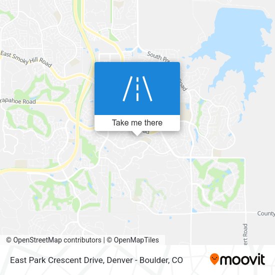 East Park Crescent Drive map