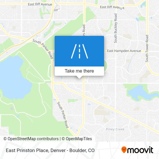 East Prinston Place map