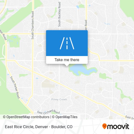 East Rice Circle map