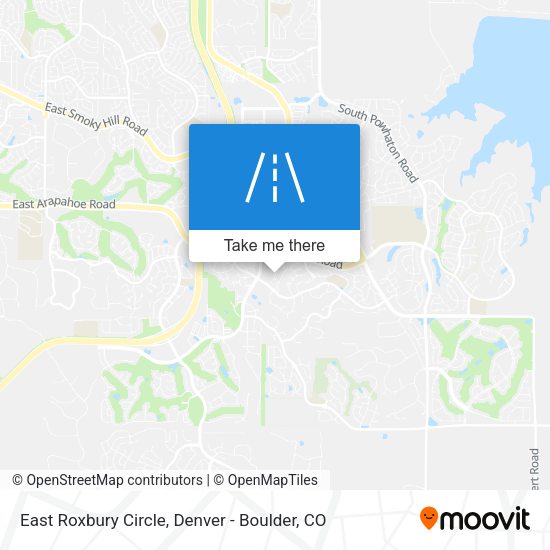 East Roxbury Circle map