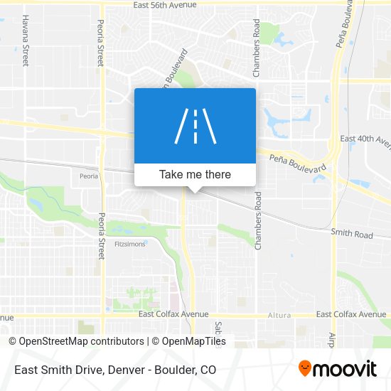 Mapa de East Smith Drive