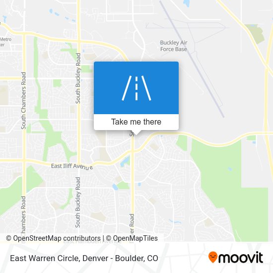 East Warren Circle map