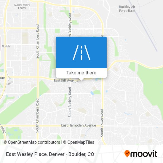 East Wesley Place map