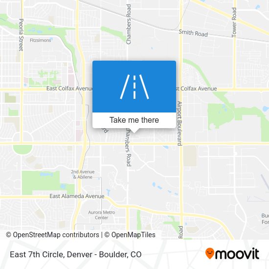 Mapa de East 7th Circle