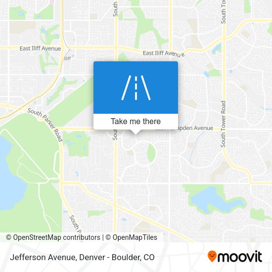 Mapa de Jefferson Avenue