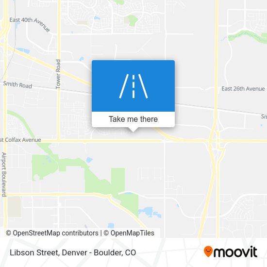 Mapa de Libson Street