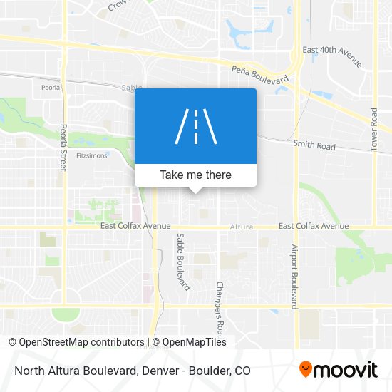 Mapa de North Altura Boulevard