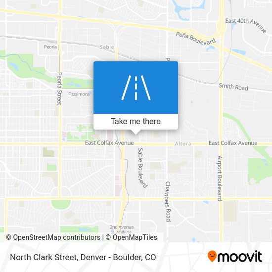 Mapa de North Clark Street