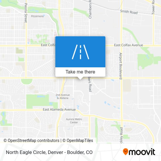 North Eagle Circle map