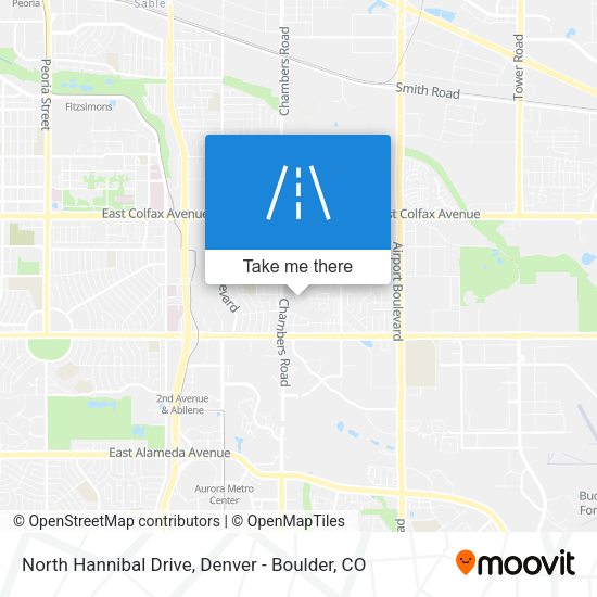 North Hannibal Drive map
