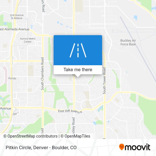 Mapa de Pitkin Circle