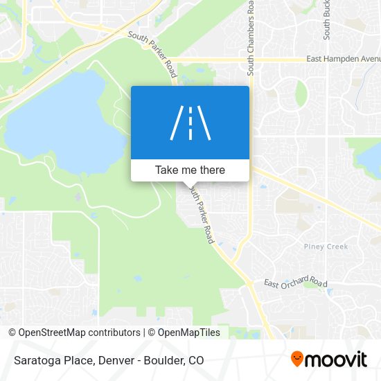 Saratoga Place map