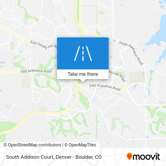 South Addison Court map