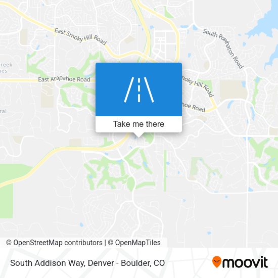 Mapa de South Addison Way
