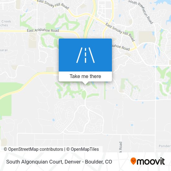 South Algonquian Court map