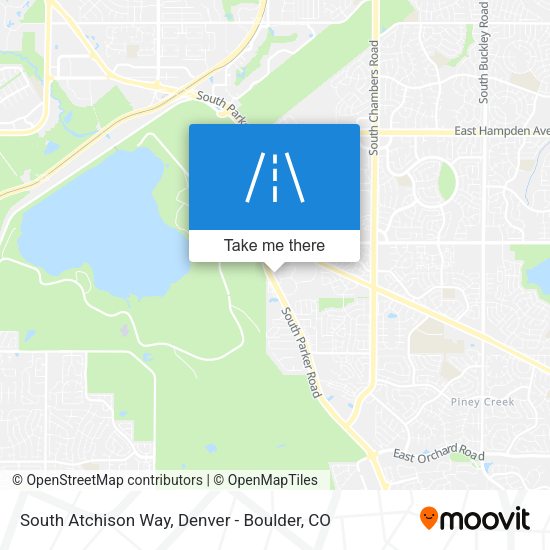 Mapa de South Atchison Way