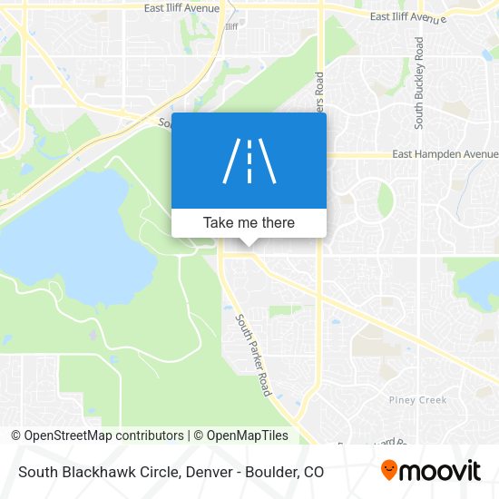 South Blackhawk Circle map