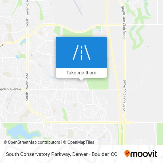 South Conservatory Parkway map