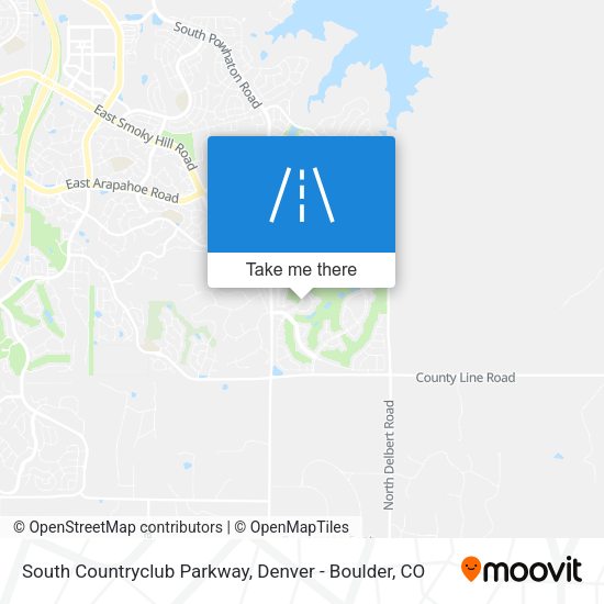 South Countryclub Parkway map