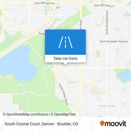South Crystal Court map