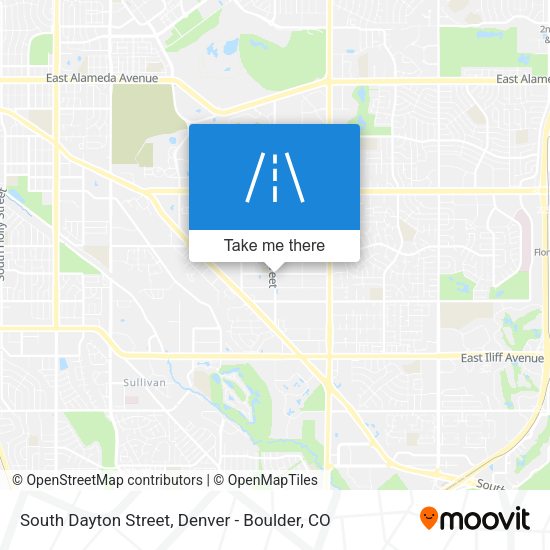 Mapa de South Dayton Street