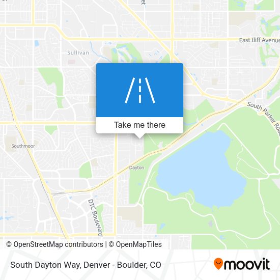 South Dayton Way map