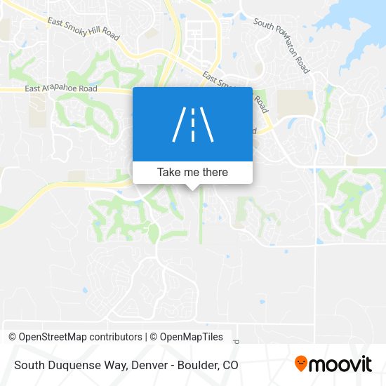 Mapa de South Duquense Way