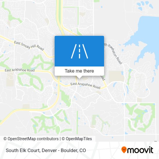 South Elk Court map