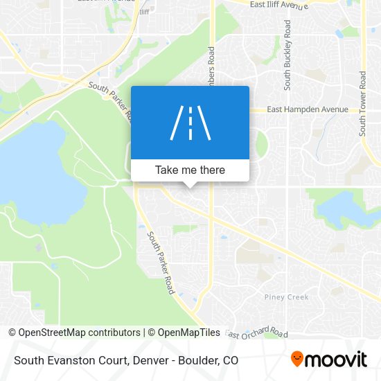 South Evanston Court map
