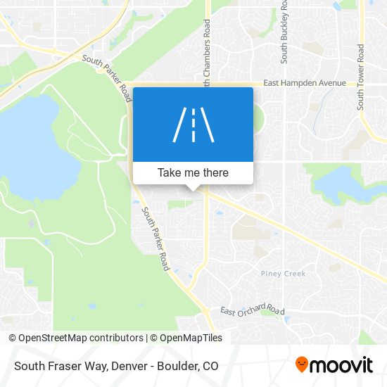 South Fraser Way map