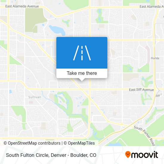 South Fulton Circle map