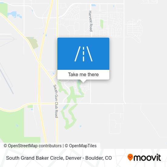Mapa de South Grand Baker Circle